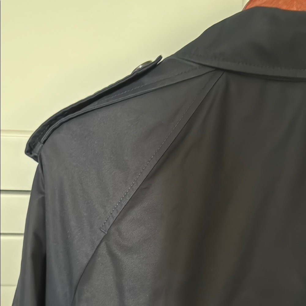 Coach Navy Trench Coat - Picture 11 of 16